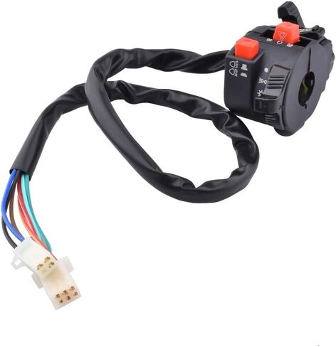 5 وظيفة 9 سلك الصينية ATV اليسار تجميع مفتاح قتل بدء ضوء خنق التبديل ل 150cc 200cc 250cc 300cc ATV in Kuwait