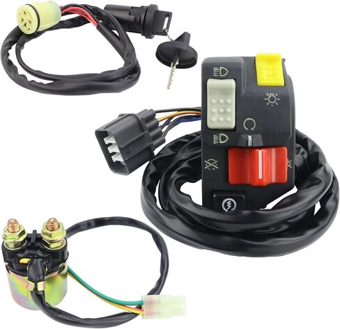 مفتاح المقود بدء إيقاف المصباح والتتابع والتبديل لهوندا Fourtrax Rancher 350 TRX350FM TRX350TM 2000-2005 35020-HN5-671 in Kuwait