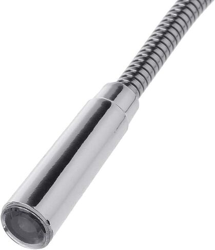 Silver USB Flexible Light Gooseneck Led Glowing Lamp Laptop Computers Studying for Office Working Writing Reading Accessories Desk Lamps Office Adjustable Led, Lamps and Shades, Table Light in Saudi Arabia
