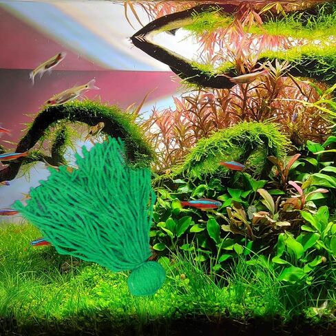 Fish Spawning Mop, Sinking Fish Breeding Mop for Fish Egg Laying, Decorative Aquarium Grass in Saudi Arabia