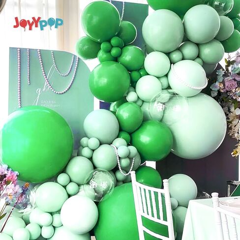 بالونات JOYYPOP البنية، 130 قطعة من بالونات بنية اللون، مقاسات مختلفة 5 10 12 18 بوصة، بالونات بنية لحفلات استقبال المولود الجديد وعيد الشكر وديكورات حفلات أعياد الميلاد in Kuwait