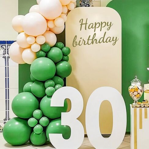 بالونات JOYYPOP البنية، 130 قطعة من بالونات بنية اللون، مقاسات مختلفة 5 10 12 18 بوصة، بالونات بنية لحفلات استقبال المولود الجديد وعيد الشكر وديكورات حفلات أعياد الميلاد in Kuwait