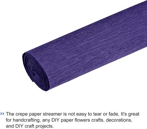 MECCANIXITY Crepe Paper Roll 7.5ft Long 20 Inch Wide for Wedding Ceremony Various Large Festivals Decoration, Blue in Saudi Arabia