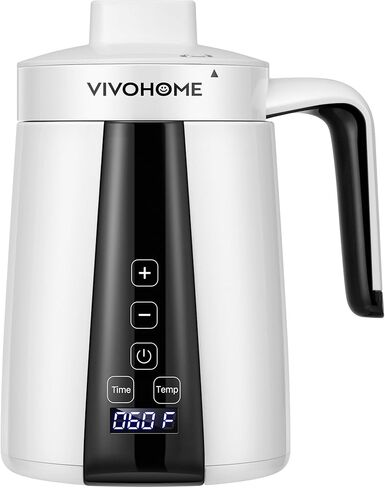 VIVOHOME Portable Herbal Butter Maker Machine with LED Screen, Botanical Extractor, Herb Oil Tincture Infusion Decarboxylation Machine, Gummy Maker, Decarb Box in Saudi Arabia