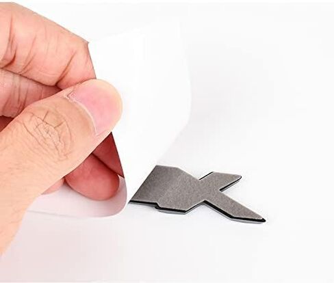 Xdrive 50i استبدال الحجم الأصلي باللون الأسود اللامع لسيارة BMW Xdrive Fender Side/Trunk Rear Emblem Badge XDRIVE (أسود ساطع، Xdrive 50i) (شعار Xdrive Fender) in Kuwait