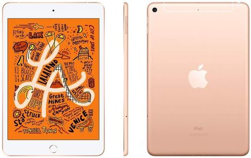 Apple iPad Mini 5-64GB - WiFi + Cellular - ذهبي (الاشتراك المميز المتجدد) in Kuwait