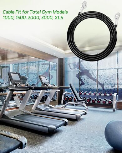 استبدال الكابل الفولاذي متوافق مع موديلات Total Gym 1000 1500 2000 3000 XLS in Saudi Arabia