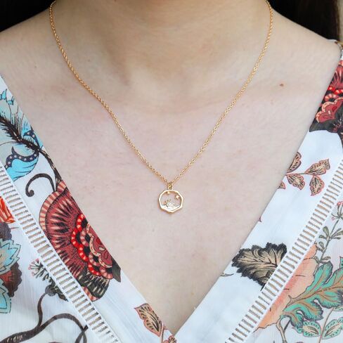 Gifts for Women, Butterfly Compass Cross Necklace Friendship Necklace Sister Gifts Daughter Gifts Graduation Chritmas Birthday in Saudi Arabia