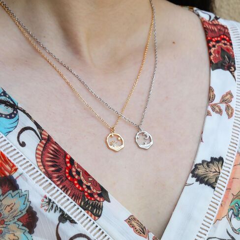 Gifts for Women, Butterfly Compass Cross Necklace Friendship Necklace Sister Gifts Daughter Gifts Graduation Chritmas Birthday in Saudi Arabia