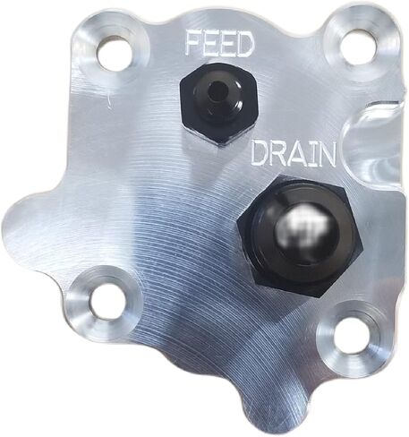 LT مضخة فراغ توربو تغذية النفط لوحة استنزاف -10AN -4AN ORB متوافق مع محركات 2014-GEN 5 V Series V8 الحالية LT1 LT4 5.3L 6.2L L82 L83 L84 L86 L87 LT1 L8B LT5 LT2 Vortec Camaro Corvette in Kuwait