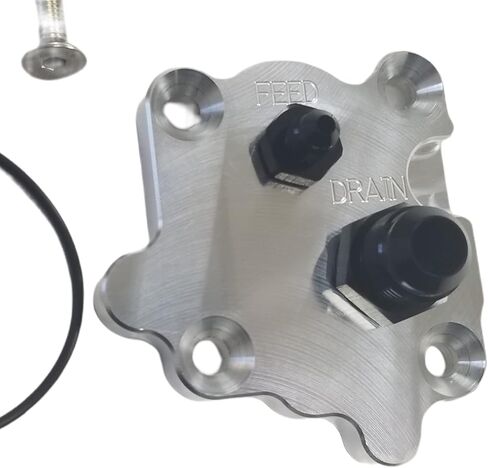 LT مضخة فراغ توربو تغذية النفط لوحة استنزاف -10AN -4AN ORB متوافق مع محركات 2014-GEN 5 V Series V8 الحالية LT1 LT4 5.3L 6.2L L82 L83 L84 L86 L87 LT1 L8B LT5 LT2 Vortec Camaro Corvette in Kuwait