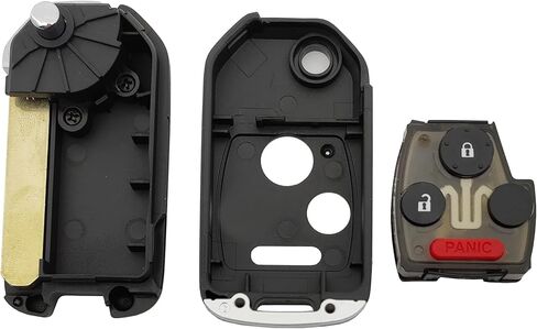 تعديل للطي الوجه استبدال مفتاح فوب غطاء القضية صالح لهوندا 2003-2012 أكورد 2006-2013 سيفيك EX 2009-2015 الطيار 2005-2006 CR-V أوديسي ريدجلاين مفتاح دخول بدون مفتاح فوب in Kuwait