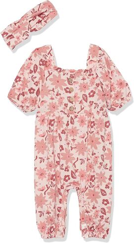 Jessica Simpson baby-girls One Piece Short Sleeve Romper Jumpsuit in Saudi Arabia