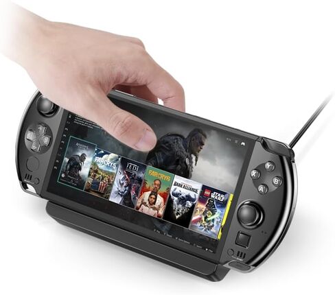 6 Goodlife623 GPD Win 4 2023، وحدة تحكم ألعاب محمولة باليد 6 بوصات تعمل باللمس 1920X1080 كمبيوتر محمول صغير UMPC Win 11 CPU AMD Ryzen 5 7640U 16GB LPDDR5 RAM/512GB M.2 NVMe 2280 SSD أسود in Kuwait