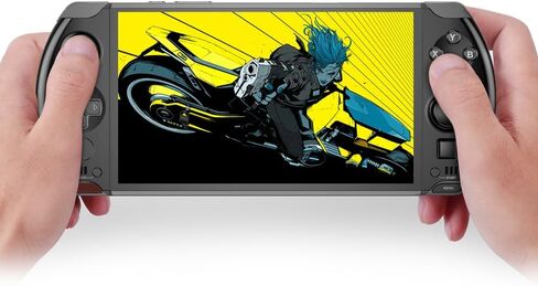 6 Goodlife623 GPD Win 4 2023، وحدة تحكم ألعاب محمولة باليد 6 بوصات تعمل باللمس 1920X1080 كمبيوتر محمول صغير UMPC Win 11 CPU AMD Ryzen 5 7640U 16GB LPDDR5 RAM/512GB M.2 NVMe 2280 SSD أسود in Kuwait