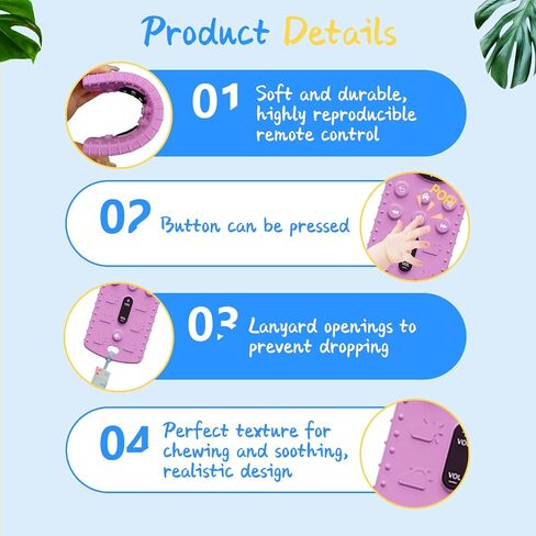 2-pack Baby Teething Toys for 0-3-6-12 Months，Pressable remote control Chew toys for Babies 0 3 6 9 12 18 Months，Teether Relief Baby Toy for Infants，Gifts for 1 2 Year Old Boys Girls, BPA Free in Saudi Arabia
