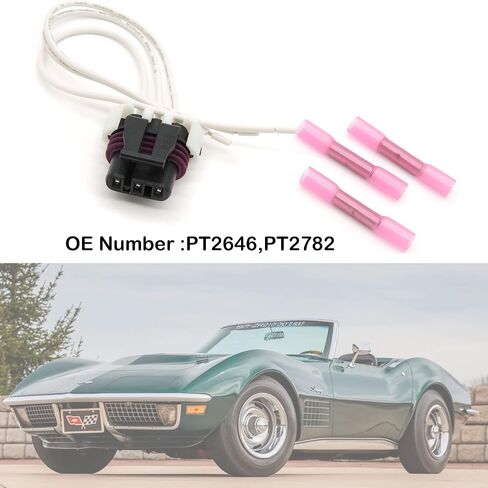 HiSport PT2782 - Original Equipment Multi-Purpose Pigtail - Crankshaft Position Sensor Connector Compatible with Corvettes LS1, LS2, LS6 in Saudi Arabia
