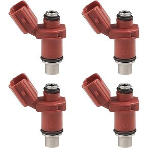 JDMON Fuel Injectors Compatible with Yamaha Outboard 4 Stroke 80BEL 75 HP 90 HP 2005-2006 Replacement for 6D8-13761-00-00