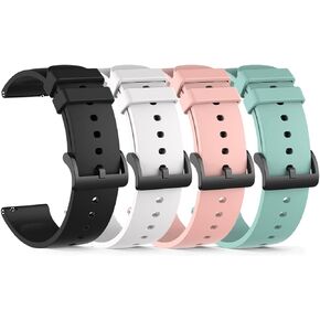 FitTurn Watch Band Compatible with TouchElex Smart Watch Bands for TouchElex Venus 1.2" Smart Watch Straps for TouchElex Sirius 1.52" Smart Watch Silicone Bracelet