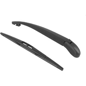X AUTOHAUX Rear Windshield Wiper Blade Arm Set for Mazda 2 2007-2014 14 Inch 355mm