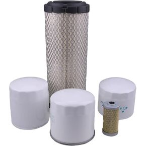Solarhome Filter Kit Compatible with Kubota L3301 & L3901 w/D1803 Engine