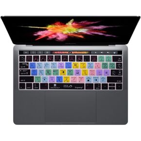 Illustrator AI Shortcuts Silicone Keyboard Cover for MacBook Pro Touch Bar 13 15,MacBook M1 M2 (A2159/A1989/A1706,A1990/A1707) 2019 2018 2016 2017 2018 2019 2020 2021 2022 Adobe