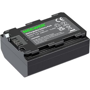 Neewer 2280mAh Replacement Battery for Sony NP-FZ100, Rechargeable Li ion Battery, Compatible with Sony FX3 FX30 ZV-E1 A1 A6600 A6700 A7III A7IV A7C A7CII A7CR A7RIII A7RIV A7RV A7SIII A9 A9II