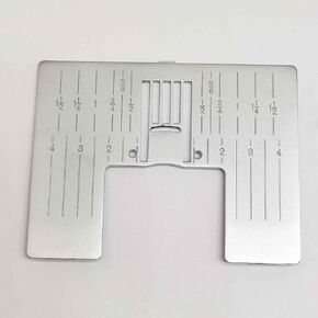 HONEYSEW Zig Zag Needle Plate for Pfaff Creative Expression Sewing Machine 4129643-05