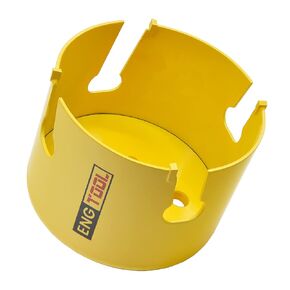 MaxTool 3-1/2" TCT Hole Saws 89mm Carbide Tipped Holesaw 2.25" Deep for Cutting Asphalt Brick Concrete Gypsum Limestone Tile Wood MDF; CT00Y57R332E