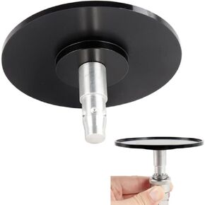 Large Air Quick Connector Vacuum Vac U Lock Machine Attachments Suction Cup Reciprocating Saw Adapter Prevent Rotation Sawzall Smooth Aluminum Alloy 12cm/4.7in (Black Large)