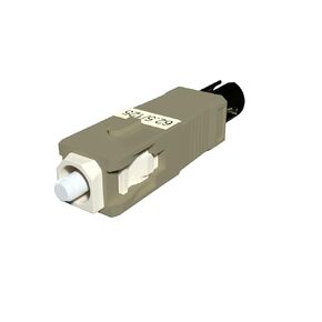 Multimode SC Male to ST Female Fiber Adapter 62.5/125 Type Optical Type Coupler, Hybrid MM, Simplex, High Durability 1000 Times+ Plug-and-Play (62.5/125)