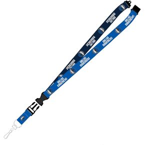 Dallas Mavericks Lanyard Two-Tone C Navy Blue & Blue