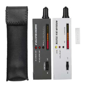 Jewerlley Diamond Tester, Jewelry Diamond Selector 2 Types Precision Jewelry Tester Moissanite Precision Tools with LED Display