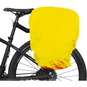 Bicycle Rear Rack Bag BIke Trunk Bag Rain Cover-Green