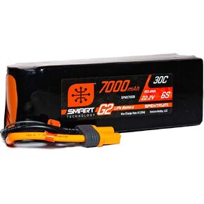 Spektrum 22.2V 7000mAh 6S 30C Smart LiPo G2: IC5, SPMX76S30