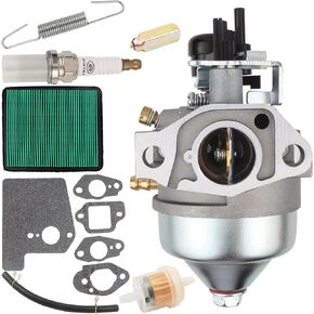 16100-Z1L-854 Carburetor for Honda 16100-Z8B-841 GCV160A0 GCV160LA GCV160LA0 HRR216 Engines with Spark Plug Air Filter Gaskets Kit
