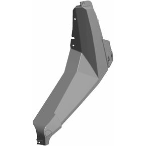 Polaris Ranger FENDER-FLARE,FRONT,LH,BLK, Genuine OEM Part 5464981-070, Qty 1