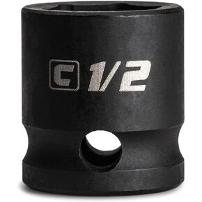 Capri Tools 15/16 in. Stubby Impact Socket, 3/8 in. Drive, 6 Point, SAE