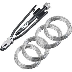 9 Inch Safety Wire Twisting Pliers Aircraft Wire Twisting Pliers Tool Set for Aircraft Auto Industry