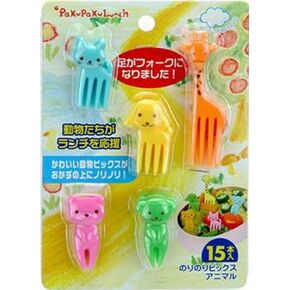Bento Decoration - Food Picks (Animal) 15pcs by Pakopako Lunch