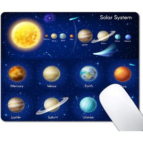 Gold Marble Mouse Pad, Stripes Pattern Mousepad for Design, Anti-Slip Rubber Base Wireless Mouse Pads for Laptop