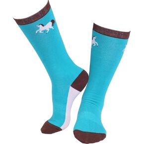 Harrison Howard 2 Pairs Premium Quality Equestrian Riding Socks for Horse Riding &Tall Boot Knee High Socks for Women