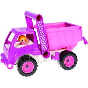 Lena Eco Active Princess Pink Dump Truck is a Eco friendly BPA and Phthalates Free Green Toy Manufactured from Premium Grade Resin and Wood