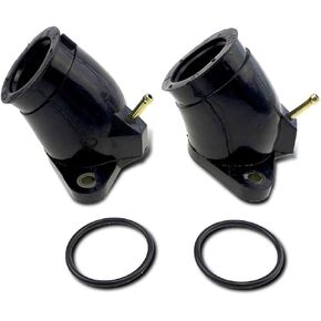 Carburetor Intake Manifold Boot for Yamaha XVS650 V-star vstar 650 XVS650A Classic Midnight Custom XVS650AT Silverado 1998-2010, with Boot Joint Interface Washer