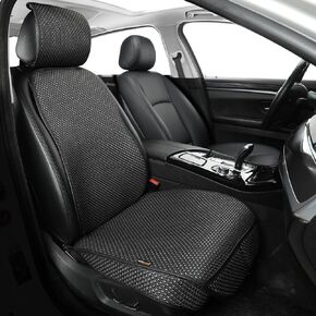 غطاء مقعد السيارة الخلفي الفاخر القابل للتنفس من Auto Newer يناسب الفصول الأربعة، واقي المقعد الخلفي، وسائد مقعد السيارة الخلفية العالمية، مناسب عالمي لـ 96% من السيارات، سيارات الدفع الرباعي، البيك اب، الشاحنة (المقعد الخلفي، بيج)