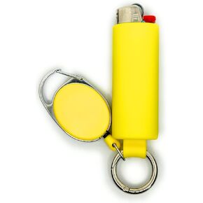 Retractable Lighter Holder for J6 BIC Lighters | 16 Colors | BIC Keychain Lighter Pack Case Cover Holder