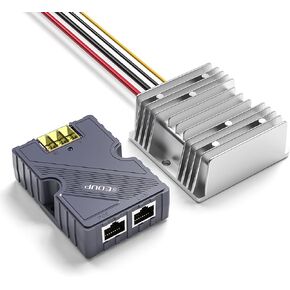 EDUP Starlink Gen3 PoE Injector 320W Gigabit PoE Power Adapter with ABS Surge & ESD Protection + DC Step UP Converter 12V to 56V 3A 168W for Starlink Standard, Compatible with Starlink Gen3 Kits