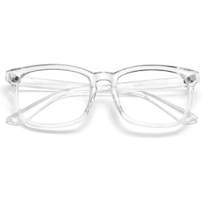 Cyxus Nerd Glasses for Women Men Non Prescription Eyewear Frames Fashion Eyeglasses Clear Lens for any Occasion