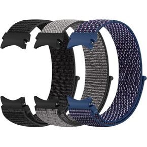 Samsung Galaxy Watch 6 Band Classic 43mm 47mm 40mm 44mm, Samsung Galaxy Watch 5 Band Pro 45mm 40mm 44mm, Samsung Galaxy Watch 4 Band Classic 40mm 44mm 42mm 46mm,No Gap Nylon Band