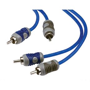 KICKER 46KI26 K-Series 2-Channel RCA Interconnect, 6.0 Meter